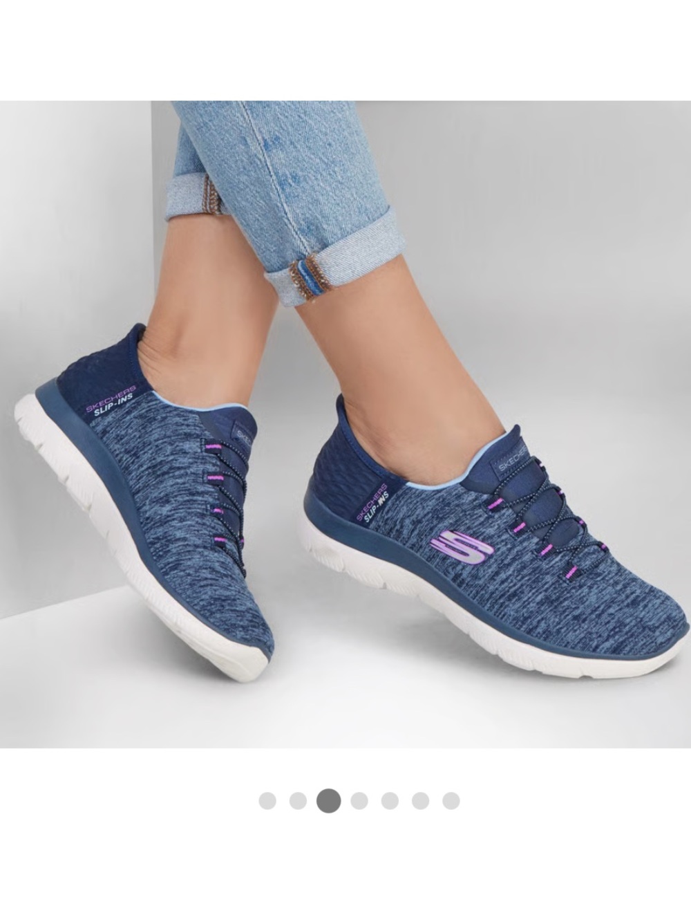 Skechers Slip-in Summits Dazzling Haze Sneaker. Size 7.5.